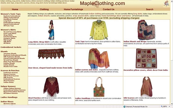 MapleClothing.com
