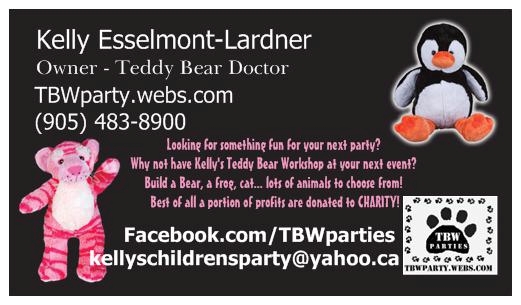 TBW Teddy Bear Workshop Parties